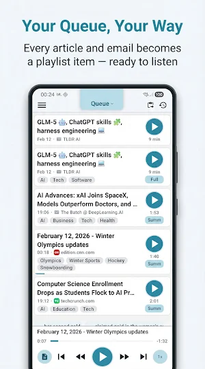 Summ-it: Read Aloud Web & Text Screenshot 0