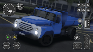 Drive ZIL 130 Russian Car Game Screenshot 1