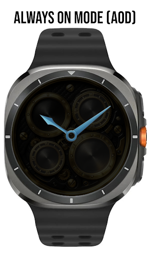 Ancient Gold Hybrid Watch Face Screenshot 2