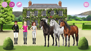 Horse and rider dressing fun Screenshot 1