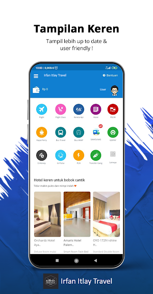 Irfan Itlay Travel Screenshot 0