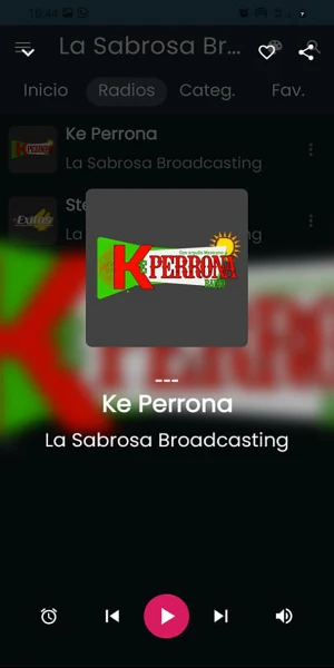 La Sabrosa Broadcasting Screenshot 3
