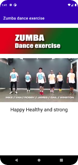 Zumba dance exercise Screenshot 3