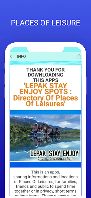 LEPAK STAY ENJOY SPOTS Screenshot 2