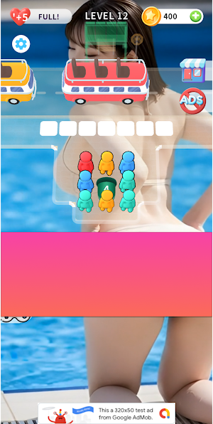 Sexy Bus Stop Puzzle Screenshot 3
