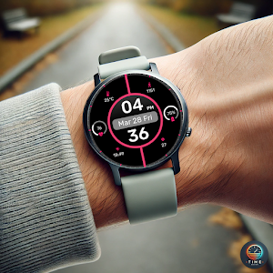 Clock Line - watch face Screenshot 3