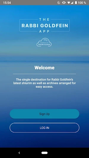 The Rabbi Goldfein App Screenshot 0
