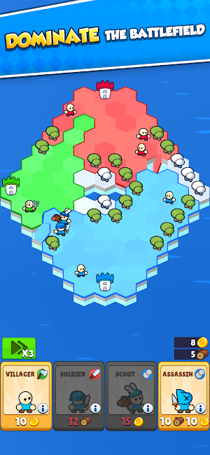 Bouncy War Screenshot 1