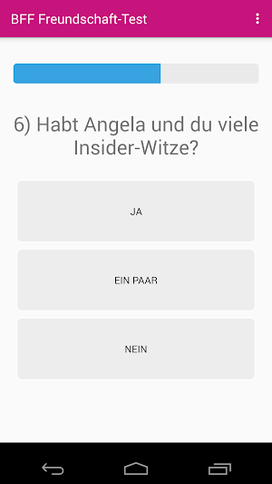 BFF Freundschaft Test Screenshot 1