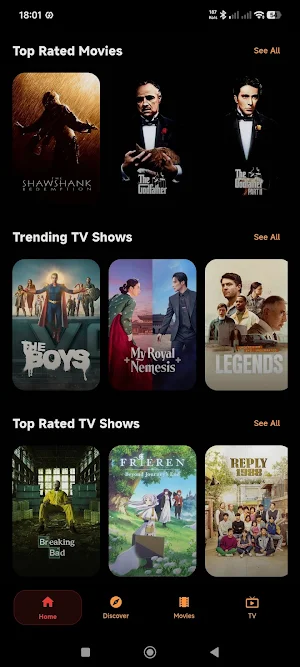 MovieDex – Films & Anime Screenshot 1