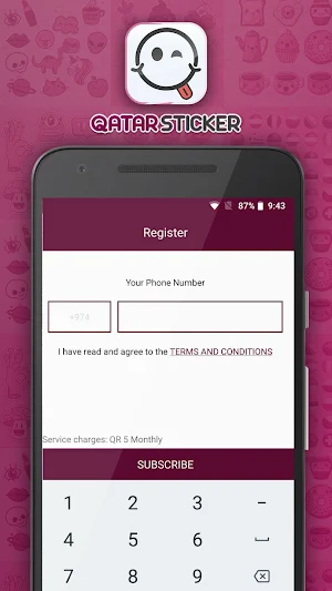 Qatar Stickers Screenshot 1