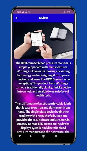 Withings BPM Connect guide Screenshot 2
