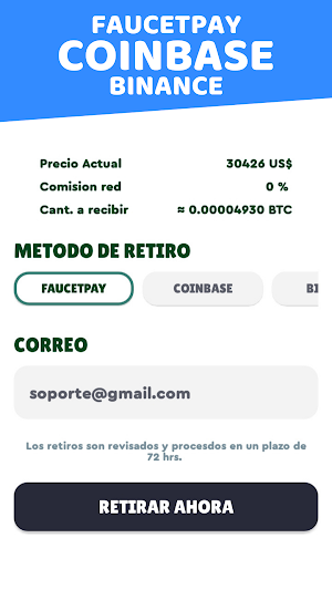 BitFinance - Gana Dinero Real Screenshot 3