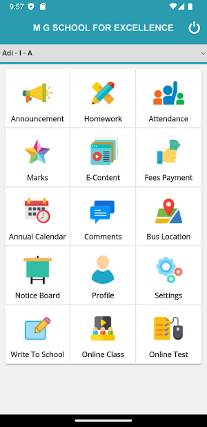 MG SCHOOL FOR EXCELLENCE Screenshot 1