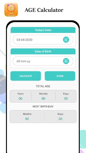 Age Calculator : Age Calculator by Date of Birth Screenshot 1