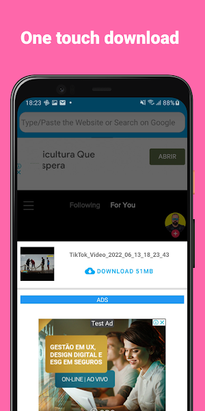 PgVid: Social Video Downloader Screenshot 1