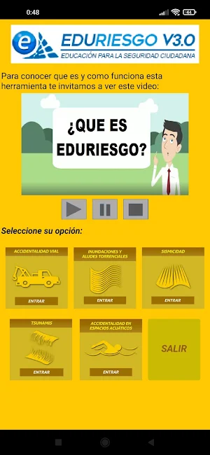 EDURIESGO Sucre Screenshot 1