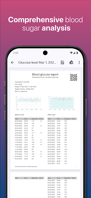Avalvi Care Blood Sugar Screenshot 2