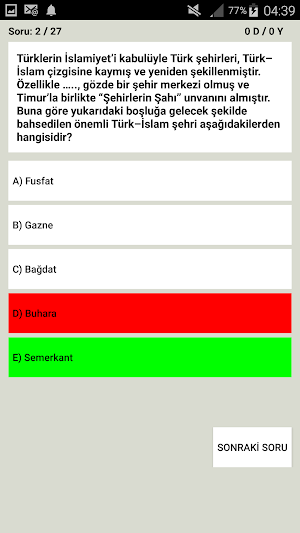 Kpss 2020 Soru Bankası - internetsiz 8000 Soru Screenshot 1