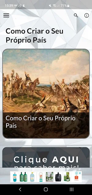 Como Criar o Seu Próprio País Screenshot 0