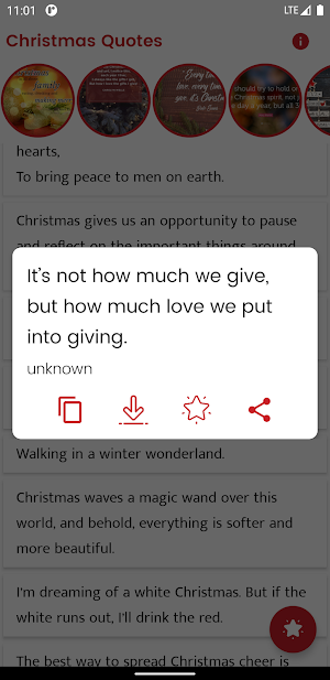 Christmas Quotes and Sayings Screenshot 1