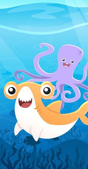 Baby Shark Swap Puzzle Screenshot 1