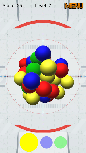 Atomic Order™: 3D Bubble Pop Screenshot 3