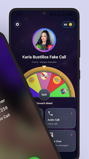 Karla Bustillos Fake Call Chat Screenshot 1