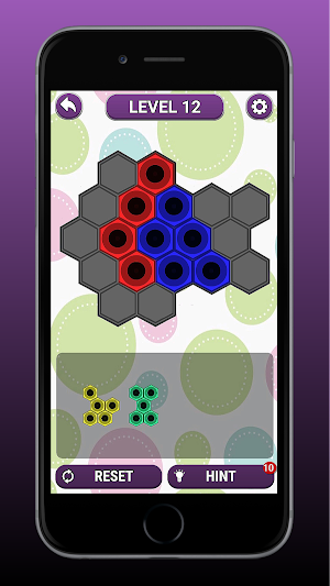 Dot Hexa Block Puzzle Game Screenshot 0