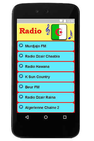 Algerian Radio Screenshot 0