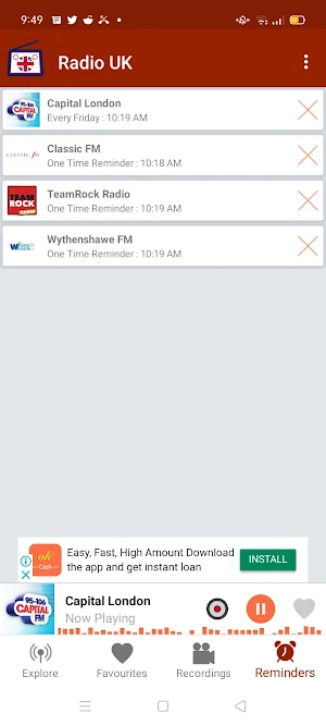 Radio UK :Online British FMs Screenshot 1
