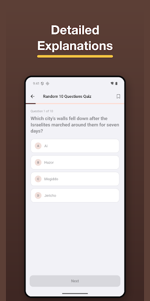 Bible Trivia Challenge Screenshot 1