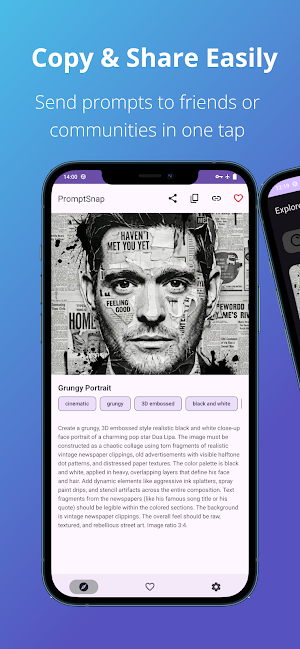 PromptSnap: AI Images Prompts Screenshot 2