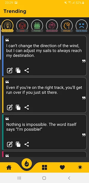 Daily Quote - Quotes Creator - Picture Quotes Screenshot 1