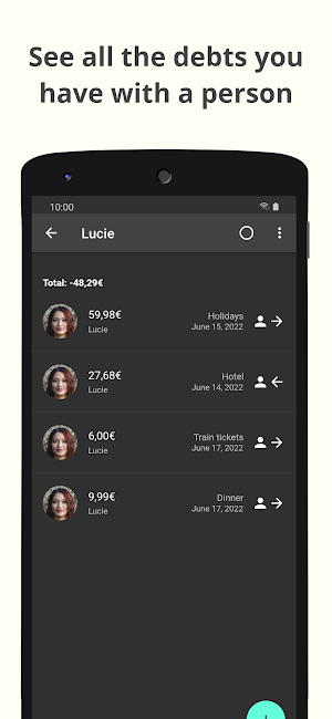 Debt Tracker / Debt Manager Screenshot 1