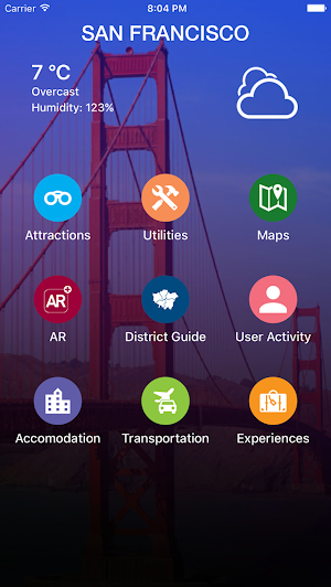 San Francisco Travel Guide Screenshot 0