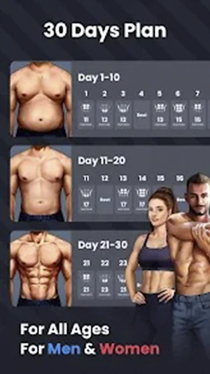 Six Pack Abs Workout Planner Screenshot 2