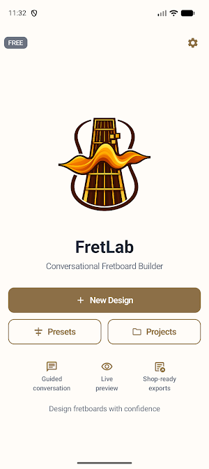 FretLab - Fretboard Builder Screenshot 0