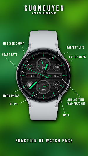 Watch face CNW0018 Screenshot 2
