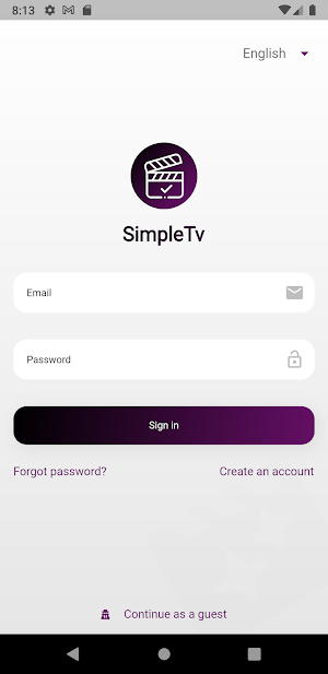 SimpleTv Screenshot 2