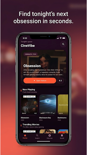 CineVibe: Movies & TV Screenshot 0