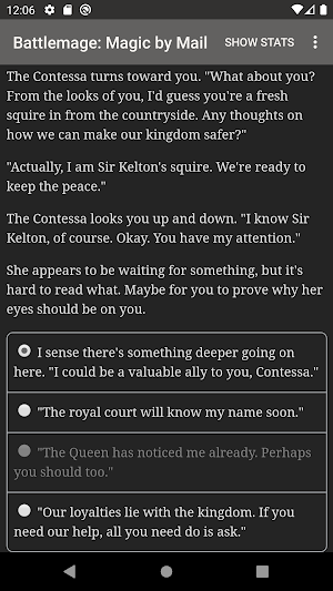 Battlemage: Magic by Mail Screenshot 1
