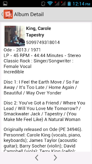 Readerware (Music) Screenshot 1