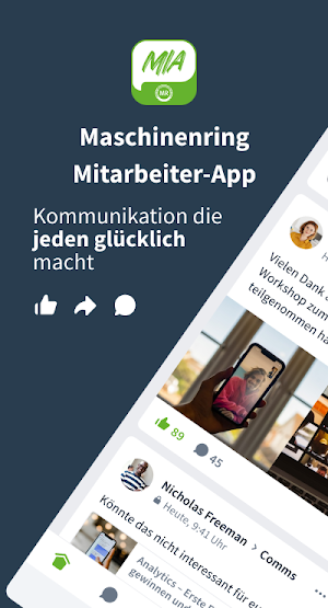 Maschinenring Mitarbeiter-App Screenshot 0