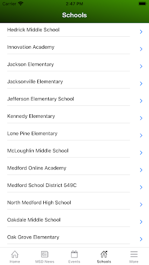 Medford School District 549c Screenshot 3