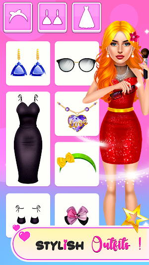 Girl Hair Salon Spa & Dress Up Screenshot 3