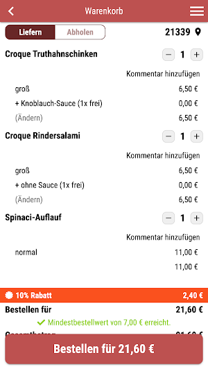 Pizza House Reppenstedt Screenshot 1