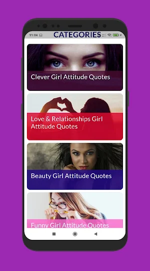 Girls Attitude Quotes & Status Screenshot 3