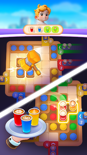 Coffee Frenzy - Color Sort Screenshot 3