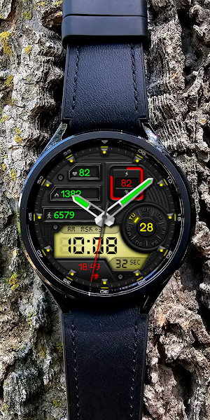 Hybrid METOBAR WS01 Watch face Screenshot 3